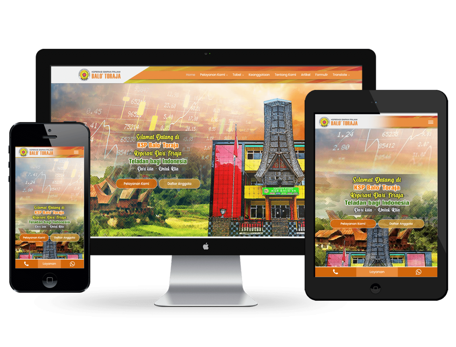 Desain Portofolio KSP Balota