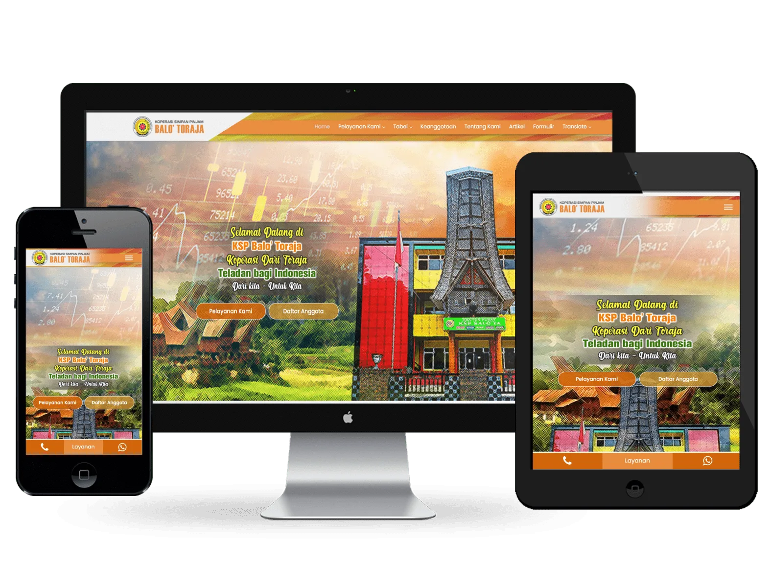 Desain Portofolio KSP Balota