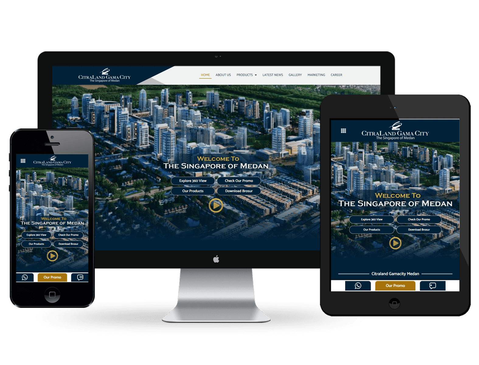 Desain Portofolio CitraLand Gama City