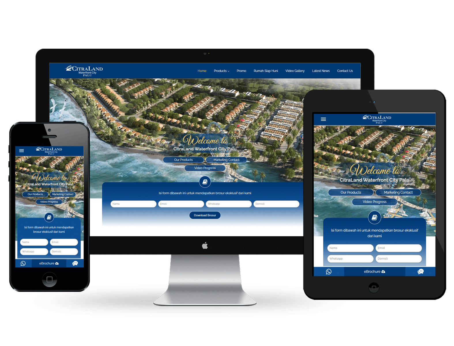 Desain Portofolio CitraLand Palu