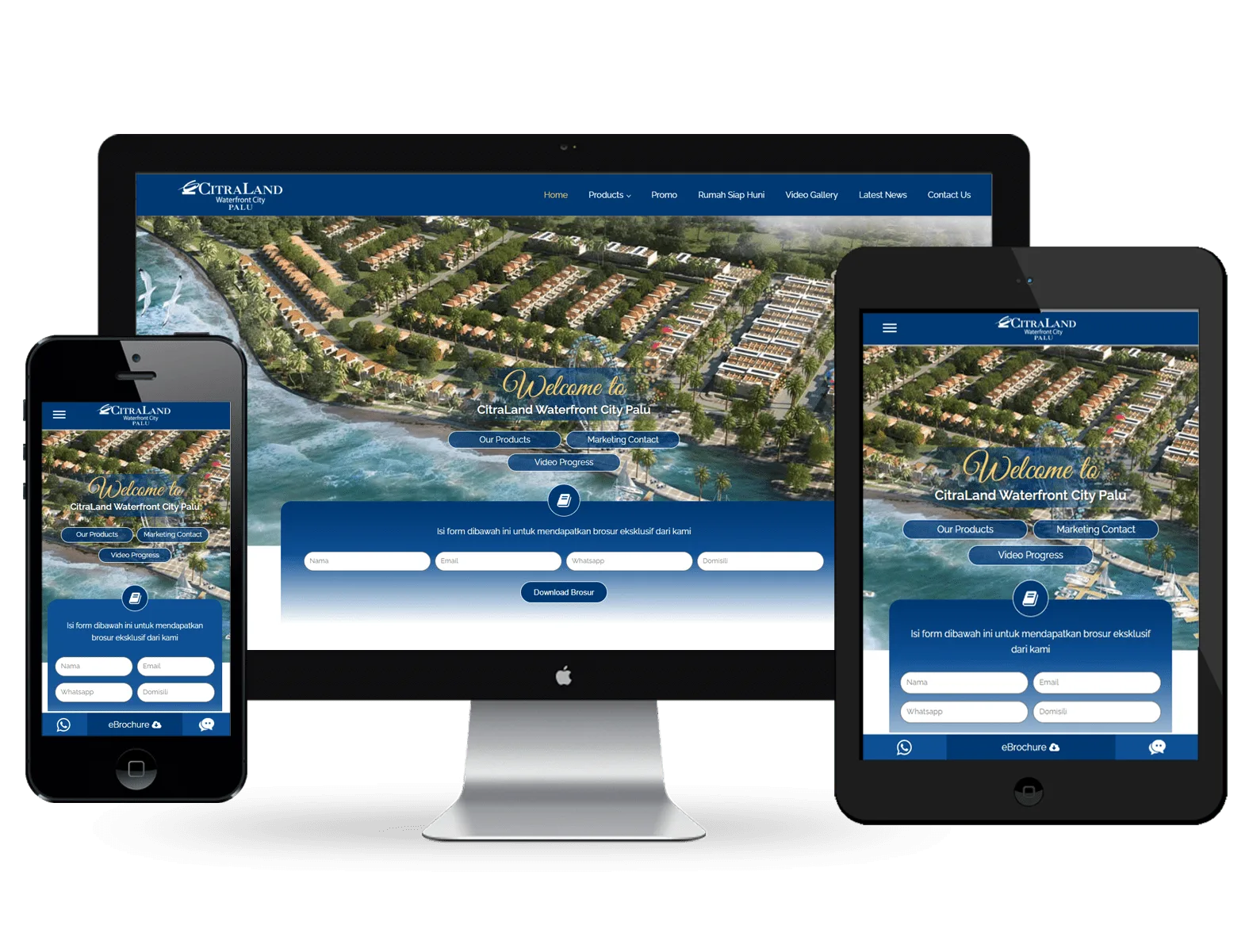 Desain Portofolio CitraLand Palu