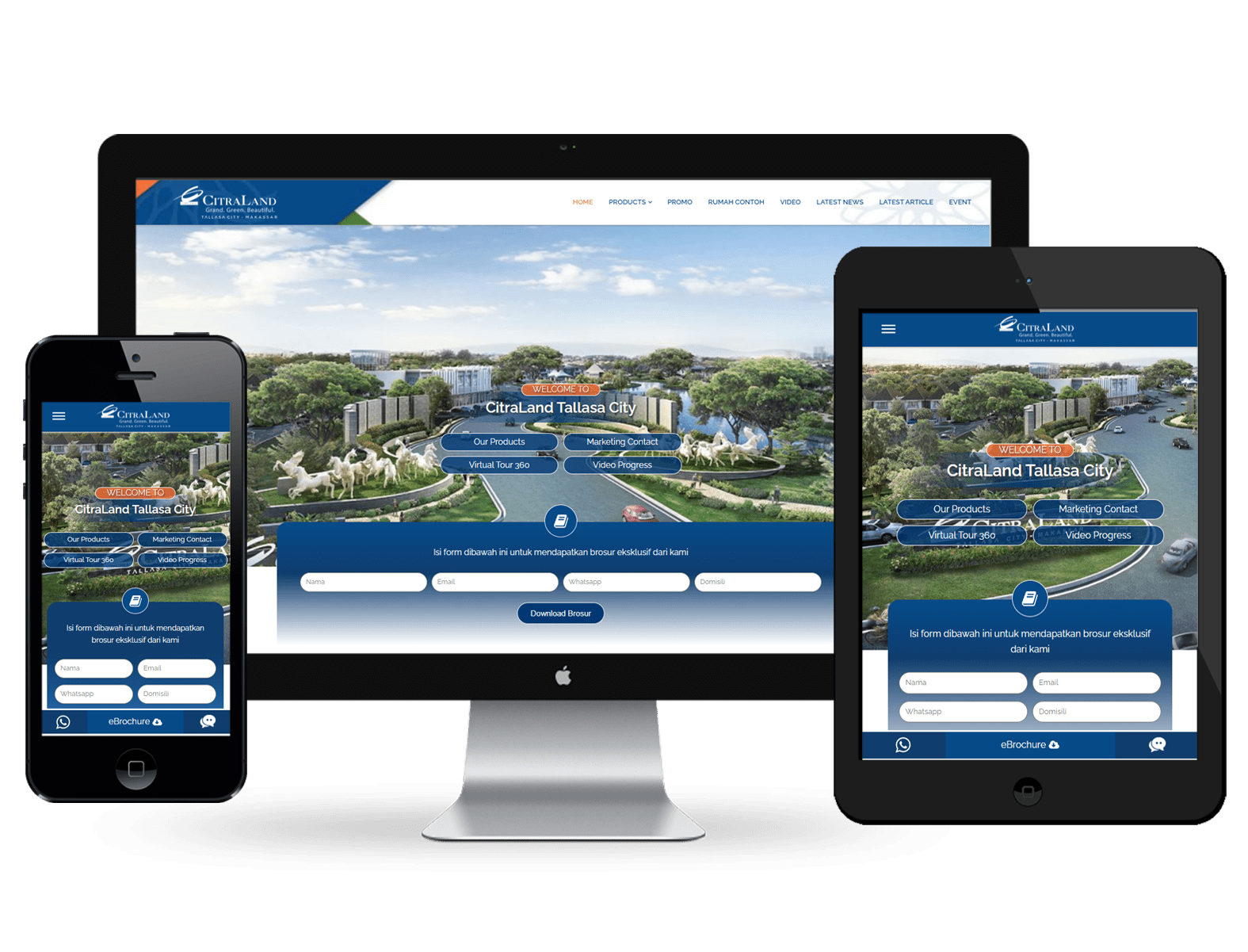 Desain Portofolio CitraLand Tallasa City
