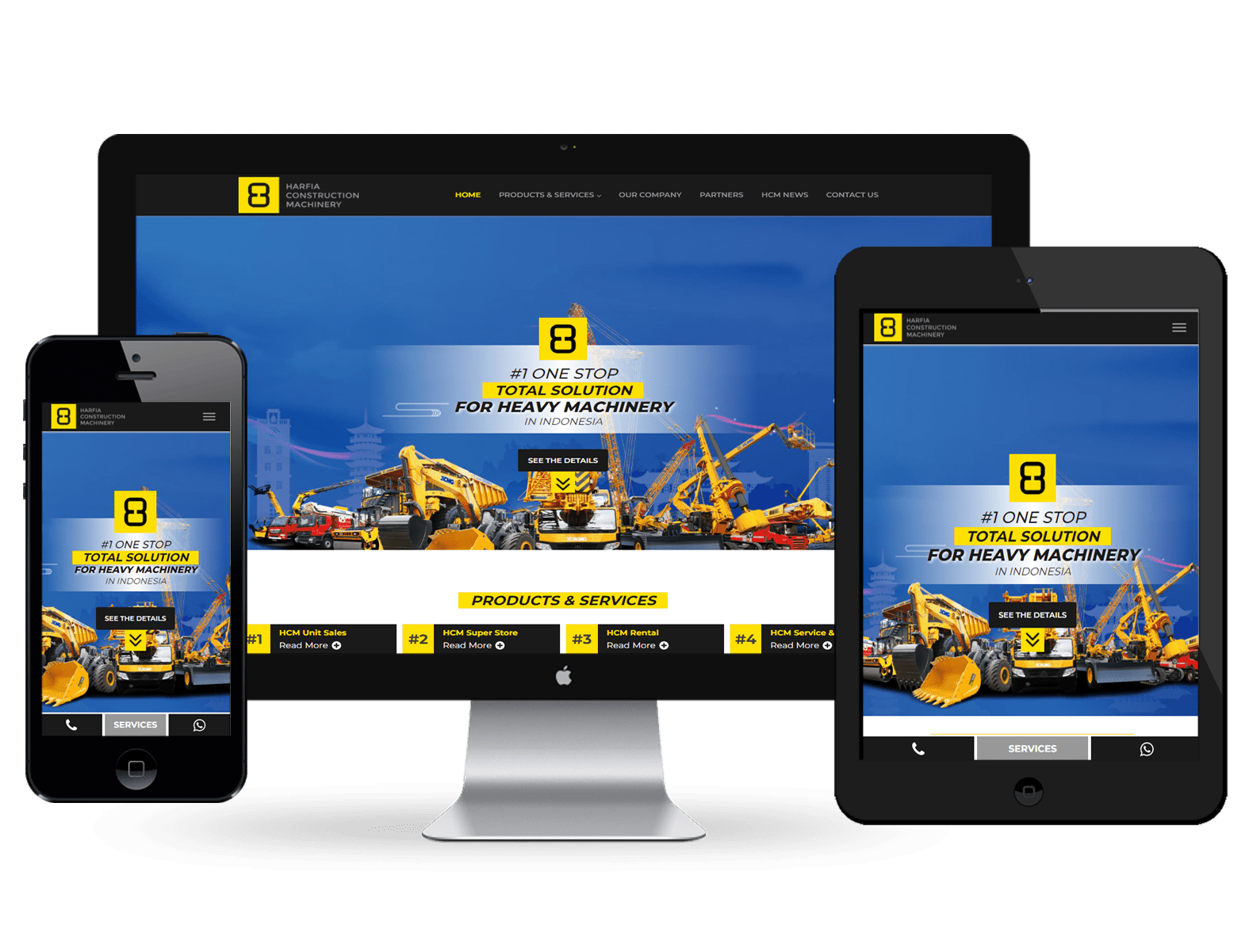 Desain Portofolio HC Machinery