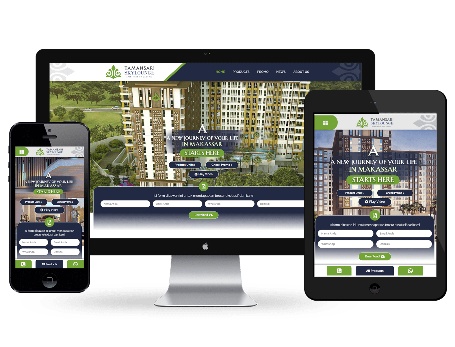 Desain Portofolio Tamansari Apartment