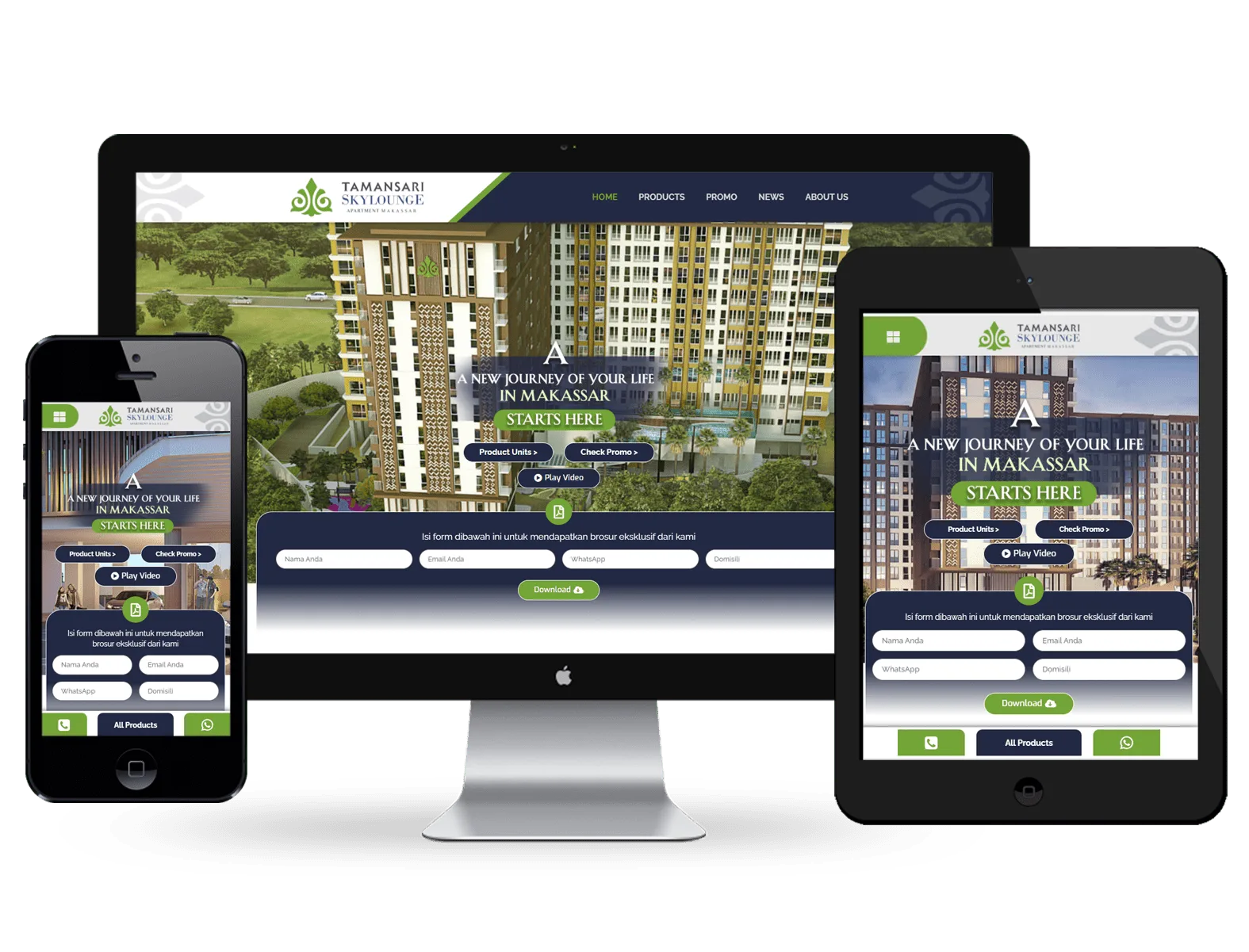 Desain Portofolio Tamansari Apartment