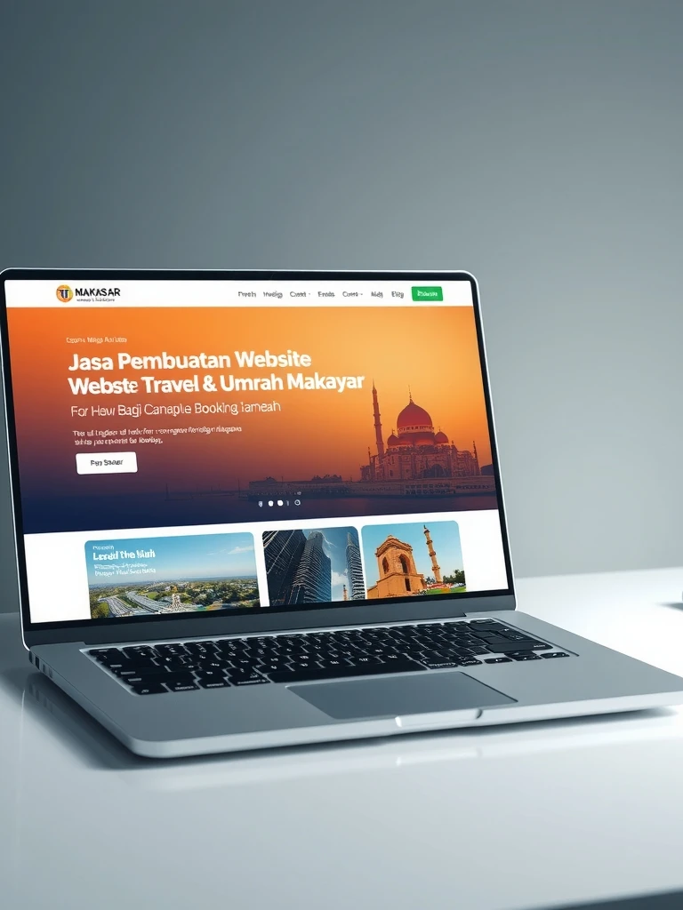 Jasa Pembuatan Website Travel & Umrah Makassar: Fitur Wajib, Biaya, dan Cara Menaikkan Booking Jamaah