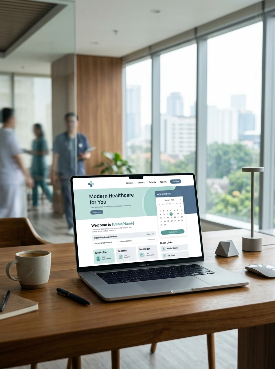 Jasa Pembuatan Website Klinik Makassar: Panduan Etika, Fitur & Biaya 2026