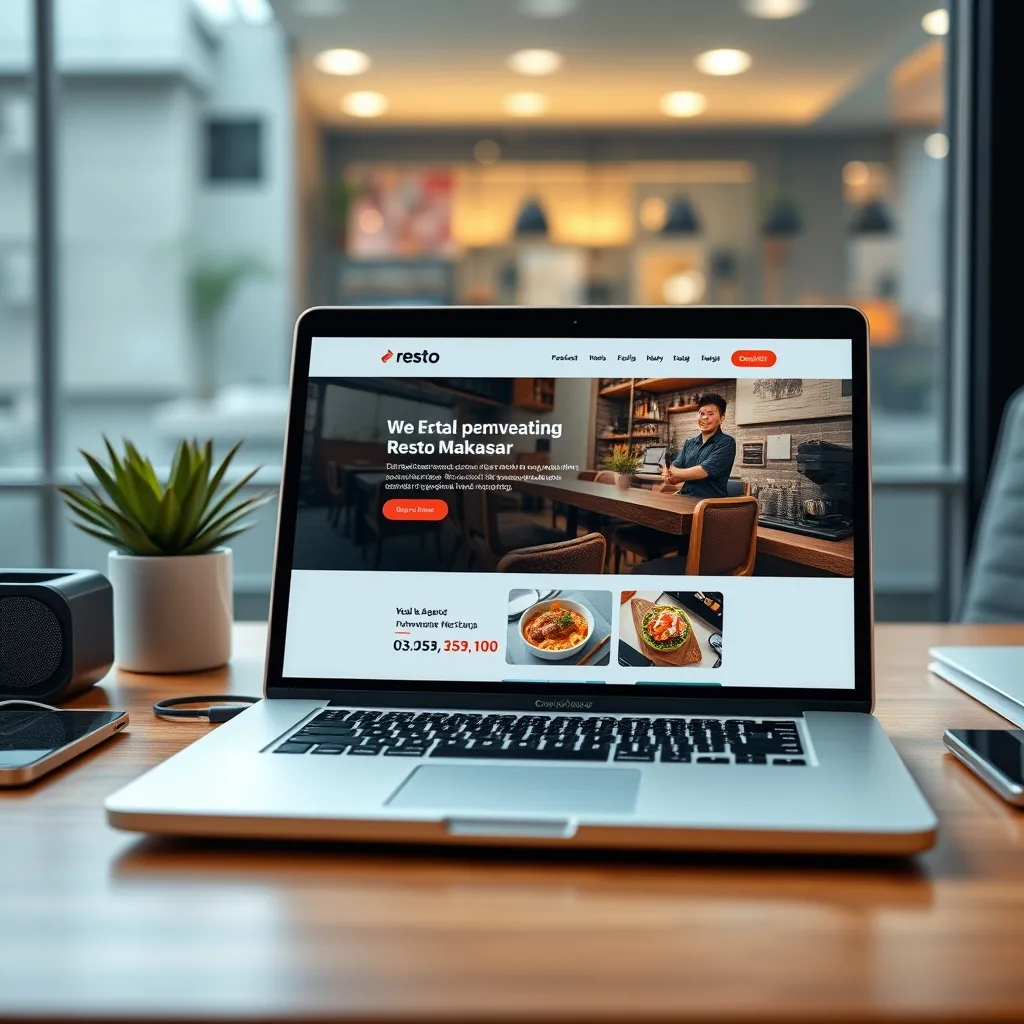 Jasa Pembuatan Website Resto Makassar: Dari Halaman Menu Sampai POS Kasir, Order Online, KDS, dan Kurir